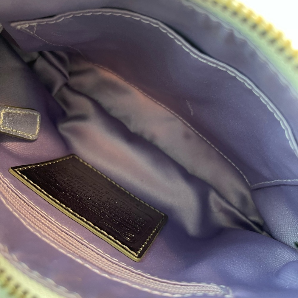 Coach Multicolor Tweed Shoulder Bag - Picture 3 of 10